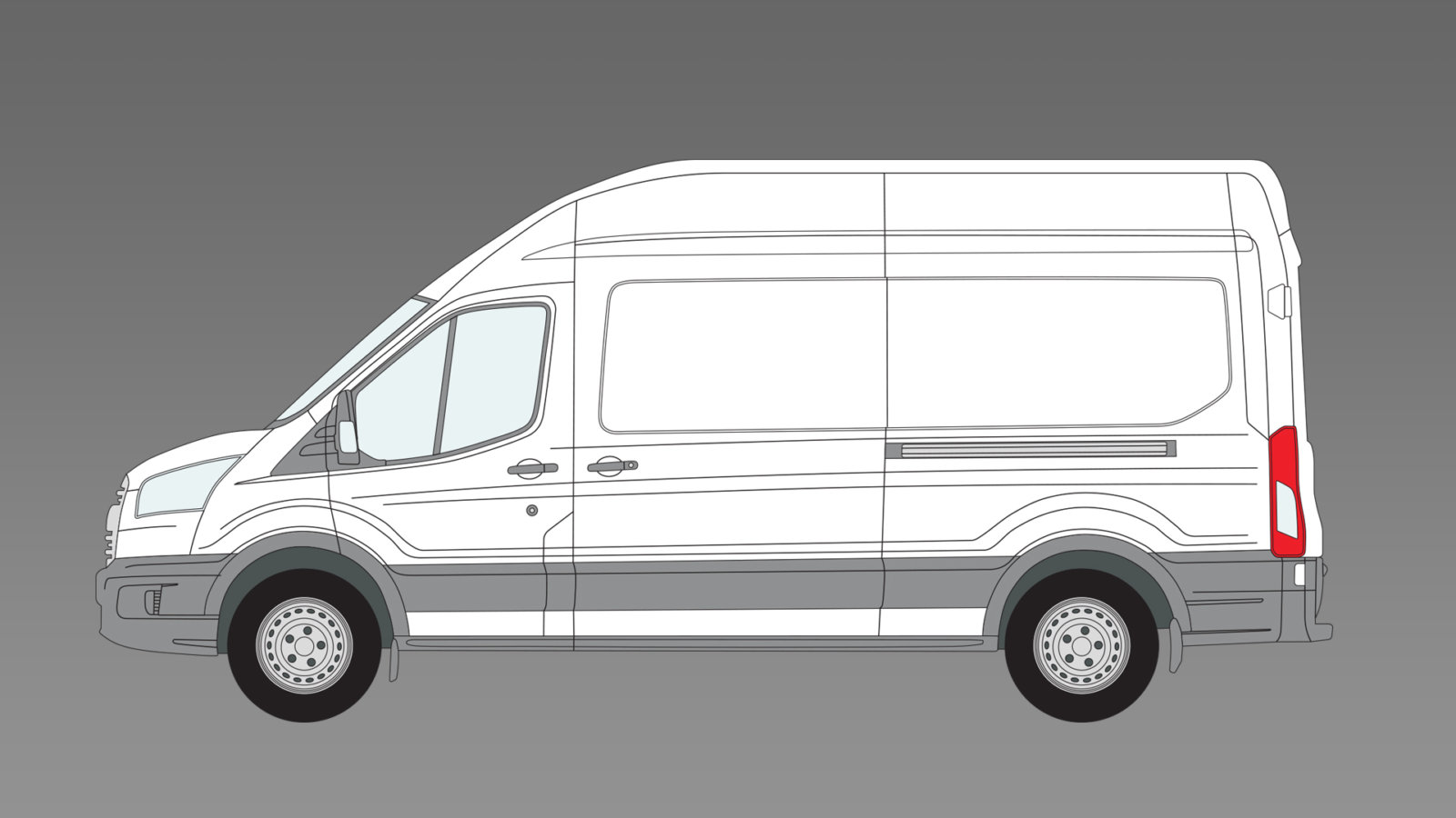 Ford transit чертеж